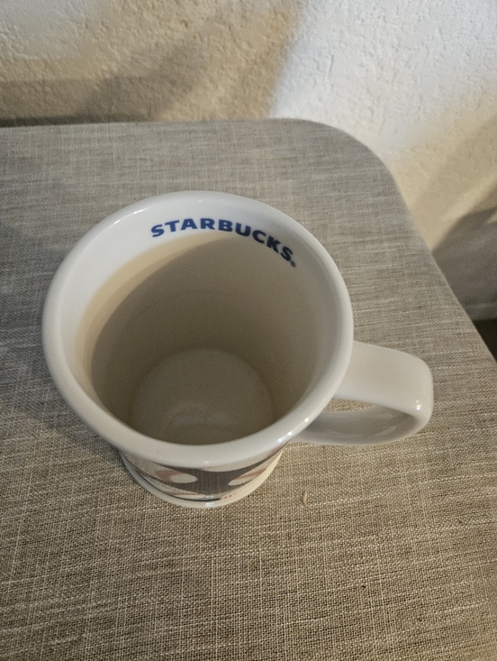 Starbucks Coffee 2007 Baseball Mug | 5" Tall Coffee Mug | 16 Oz | Navy Blue - Picture 2 of 7